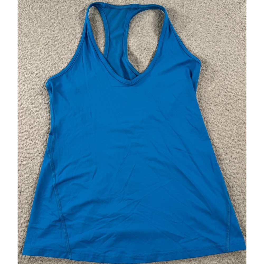 Lululemon Wild and Free‎ Tank Women's Blue Racerback Running Sports Performance